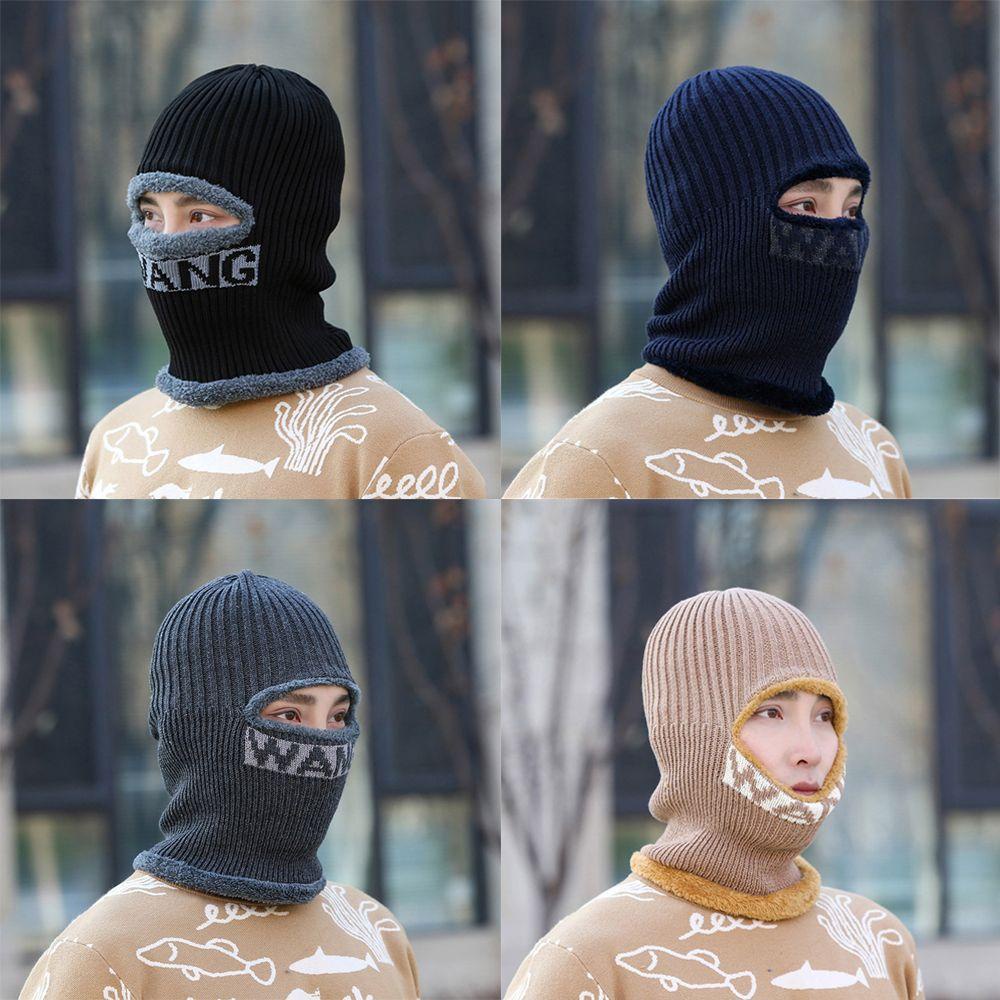Mũ Len Beanie Balaclava Giữ Ấm Cổ Mùa Đông