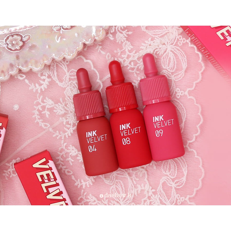 [CHÍNH HÃNG} Son Kem Lì Peripera Ink Velvet Lip Tint New 2019 màu 09- Hồng BABY siêu xinh