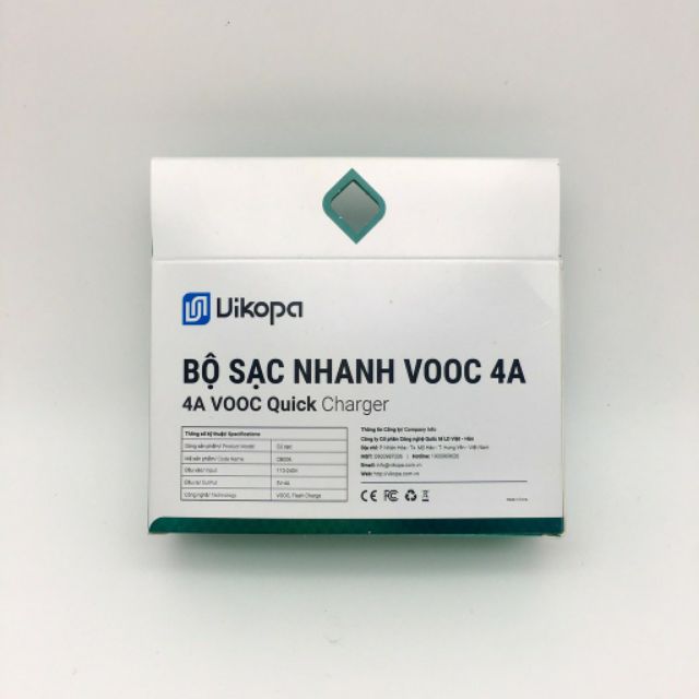 Bộ Sạc Nhanh Oppo VOOC 4.0 VIKOPA