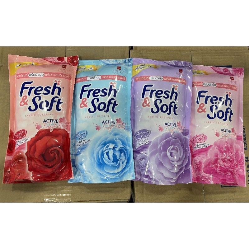 Nước xả vải Fresh soft Bịch 600ml Thái Lan đậm đặc.