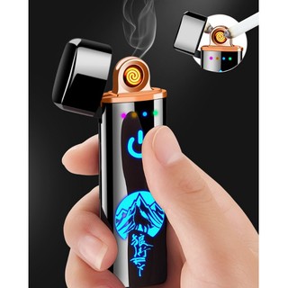( Giảm Giá Lớn ) Bật Lửa Lighter Cảm Ứng Vân Tay In Họa Tiết Cực Đẹp, Bật Lửa  3D Cực Độc Đáo, Bật Lửa Hình, Bật Lửa