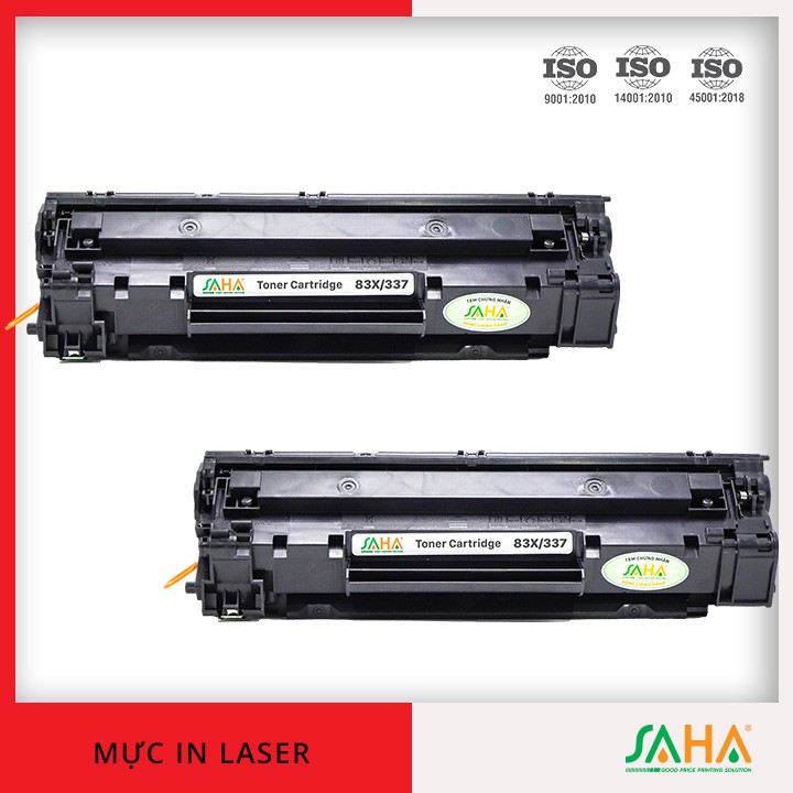 Hộp mực in SAHA 83A / 337- Dùng cho máy in HP Laser, Canon LBP - Hàng Chính Hãng ( FULL BOX)