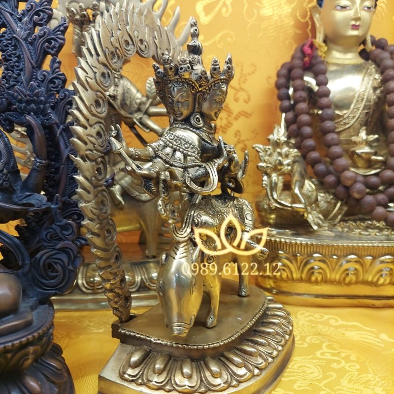 Ma Lợi Chi Thiên Marici Bồ Tát tượng đồng mật tông