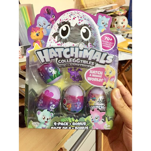 Đồ chơi trẻ em - Trứng nở Hatchimals, các mùa chất liệu an toàn cao cấp - Giao màu ngẫu nhiên - Soleil