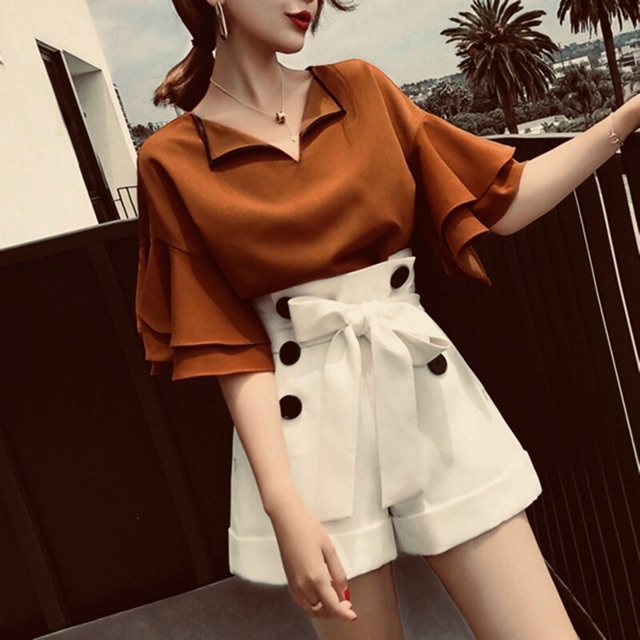 ÁO KIỂU CỔ BẺ ELLA ( FORM RỘNG) | BigBuy360 - bigbuy360.vn