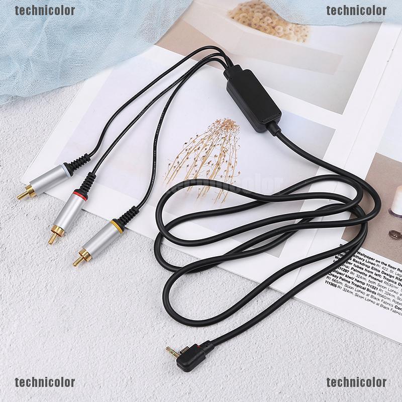 Dây Cáp av video rca Tương Thích Với psp slim lite 2000 / 3000 DT