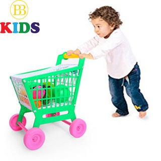 Đồ Chơi Trẻ Em,Xe Đẩy Hàng Siêu Thị, Hàng BB Kids , Chất Liệu Nhựa An Toàn