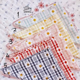 Ốc Sên Shop - Khăn Bandana hoa cúc