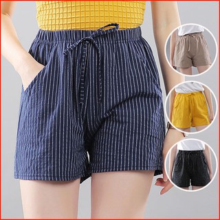 Quần short nữ lưng cao phong cách hàn quốc