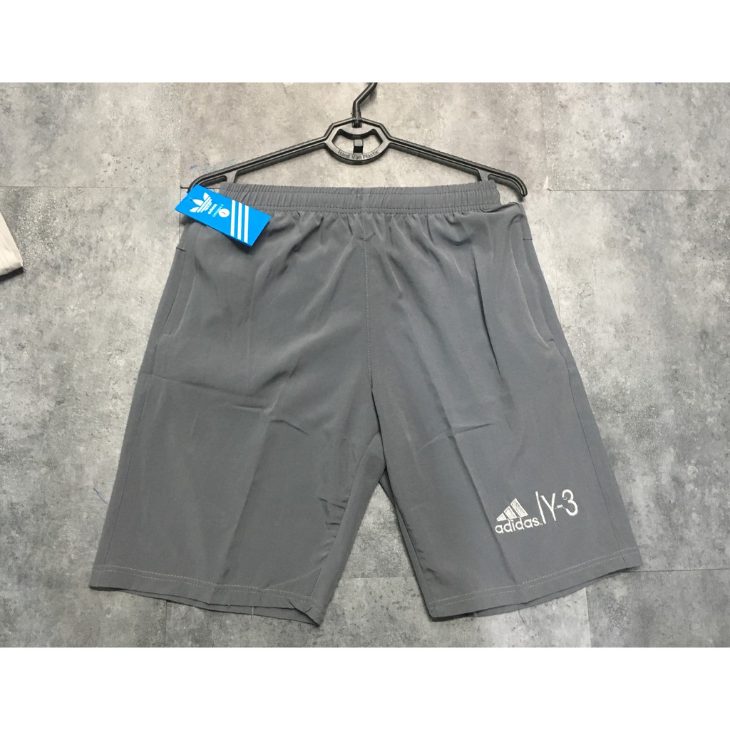 Quần Short Thể Thao Vải Poly Co Giãn 4 Chiều