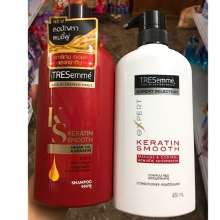 Dầu Gội và Dầu Xả TRESEMME THÁI 480ml
