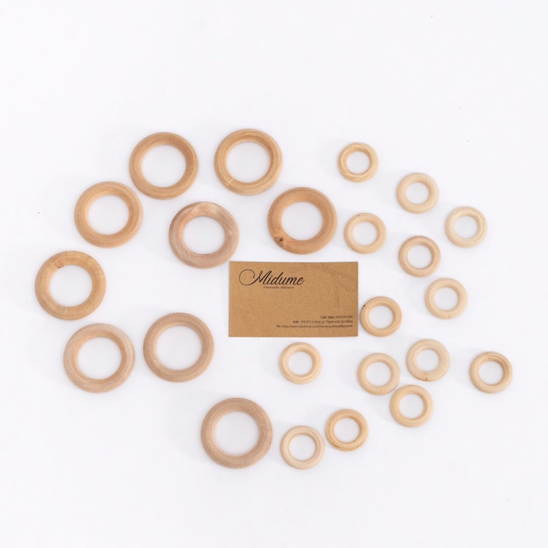 Khoen gỗ 3cm, 4cm, 5cm, 6cm, 7cm, 8cm, 10cm, 12cm, 15cm