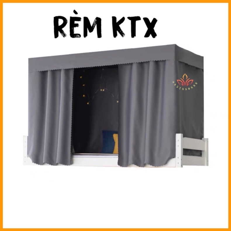 [FREE SHIP ] Rèm ktx,Rèm giường tầng vải thô dày loại 1