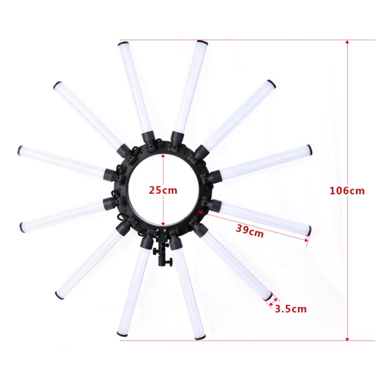 Đèn led ring eyes light MD1800S
