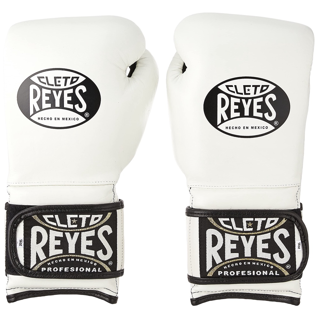 Găng tay Boxing Cleto Reyes With Hook And Loop Closure - Trắng