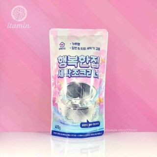 (BG) Tẩy lồng giặt Hàn Quốc gói 400g (Ảnh test)