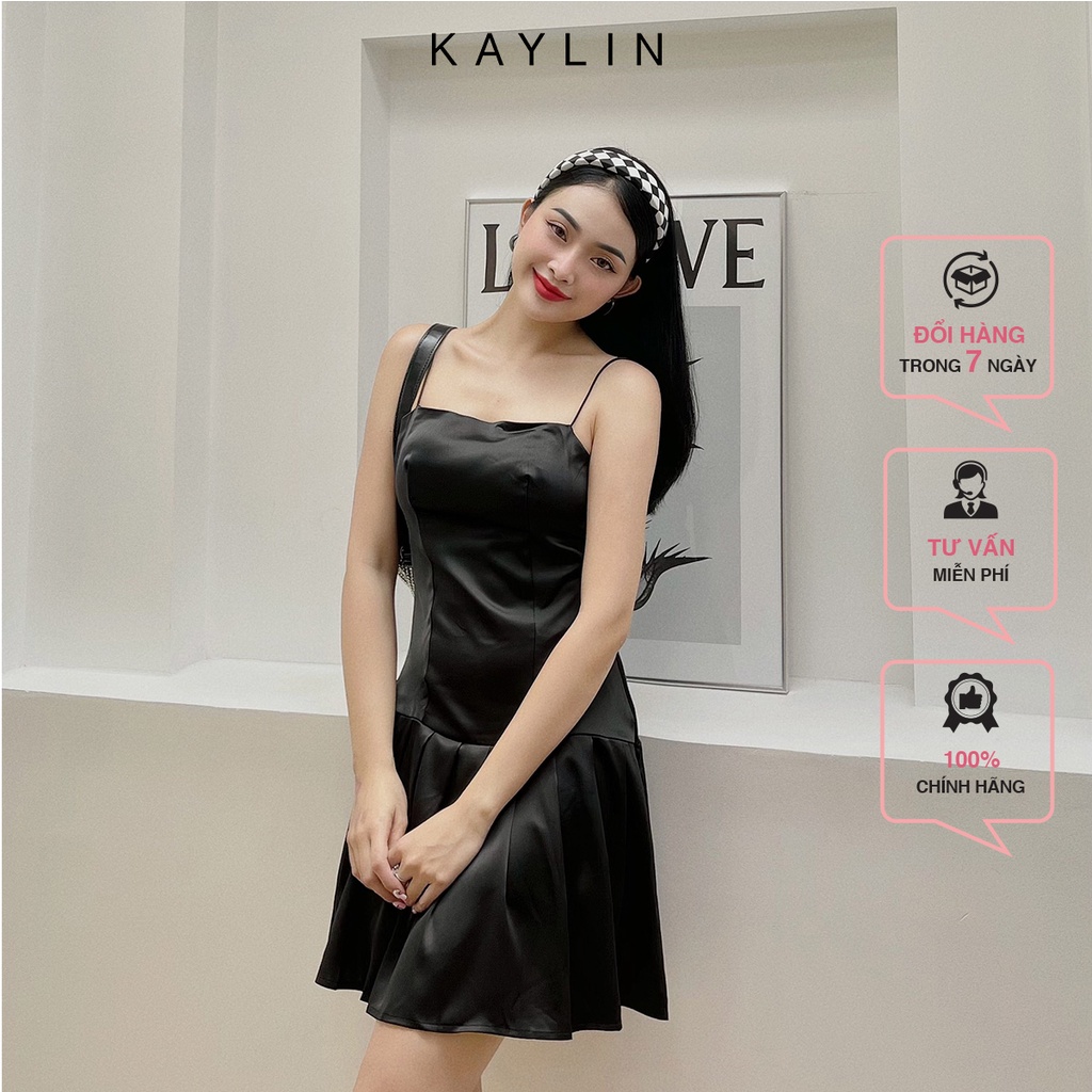 Đầm xòe hai dây phong cách KAYLIN - N1585