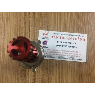 Đèn Led 3 tim H4 | đèn Led xe máy