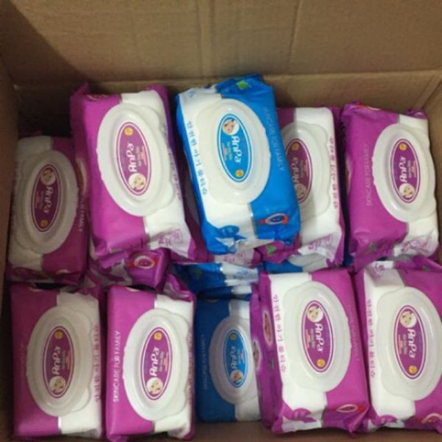 Khăn ướt anpa 80g - hàng chính hãng