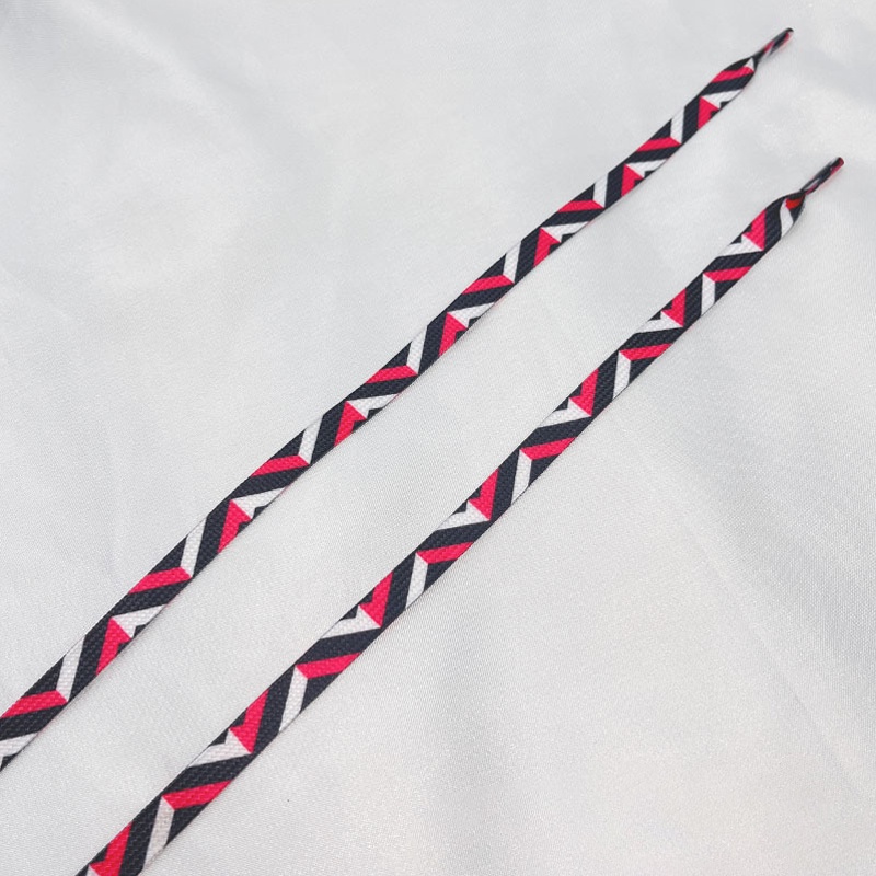 Dây Giày Thể Thao Không Cần Buộc Co Giãn Họa Tiết Hình Học