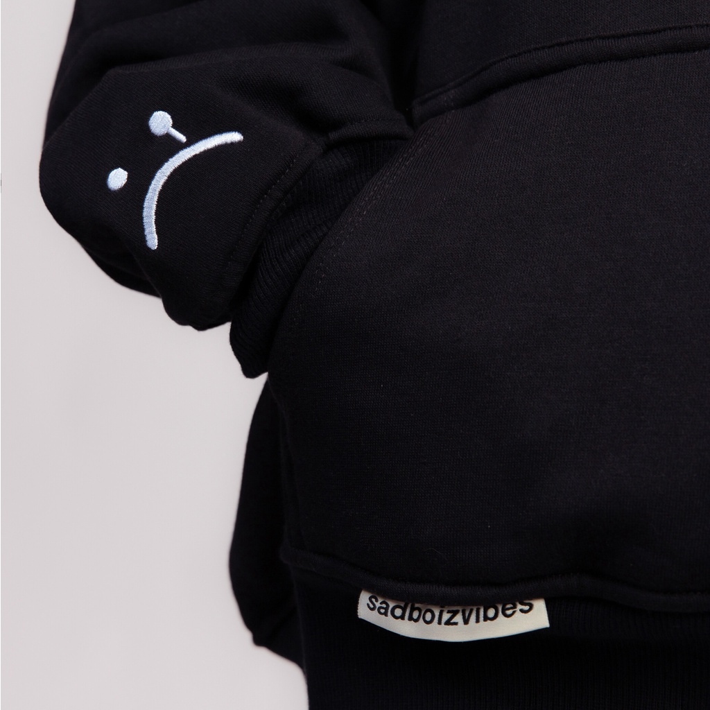 Áo Hoodie SADBOIZ Toss Black