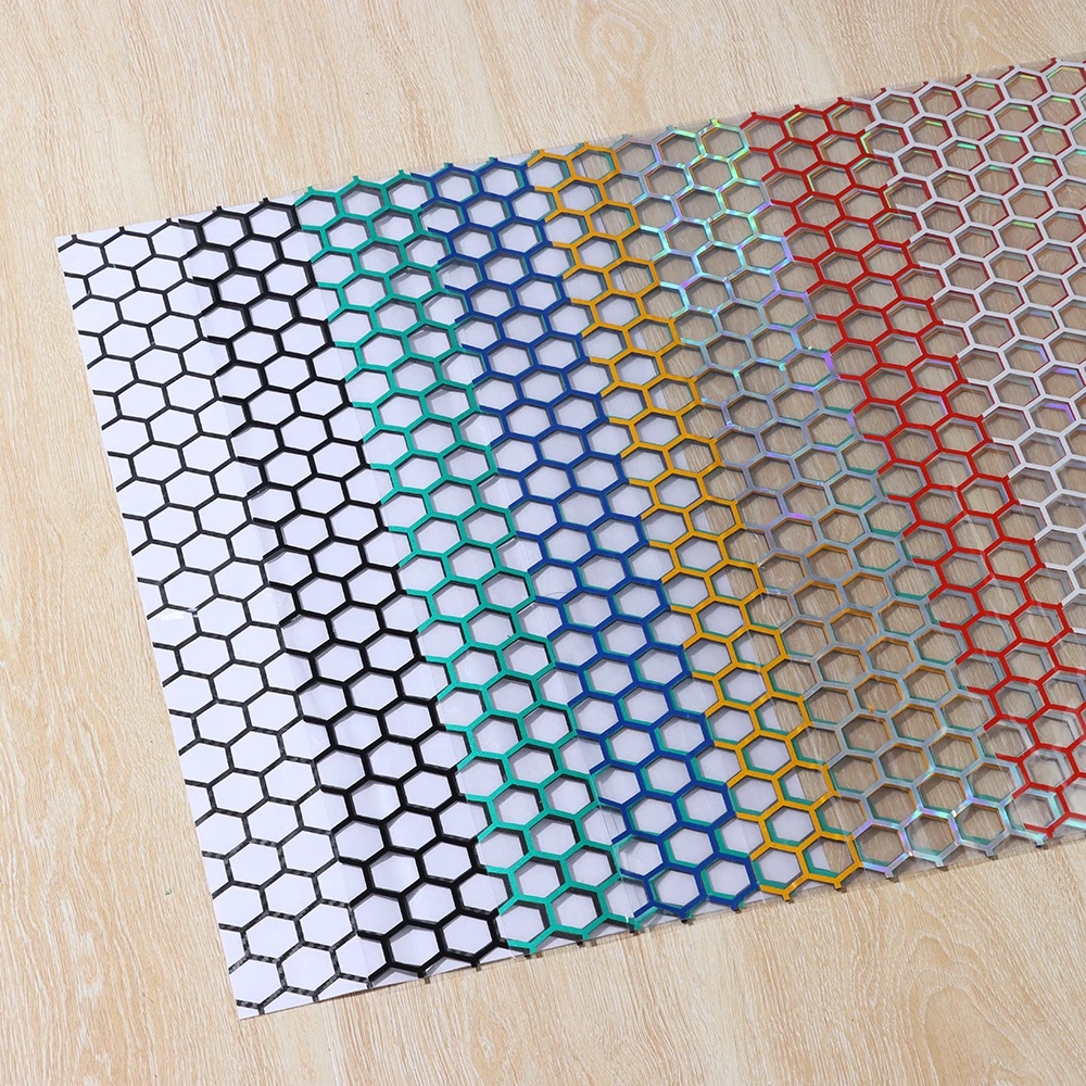 Sticker Tổ Ong Dán Trang Trí Xe Hơi DIY Thời Trang
