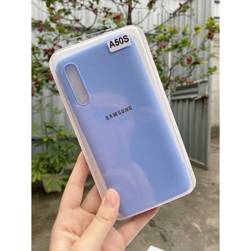 Ốp lưng samsung CHỐNG BẨN LOGO TÁO FULL VIỀN DÀNH CHO SAMSUNG A50S