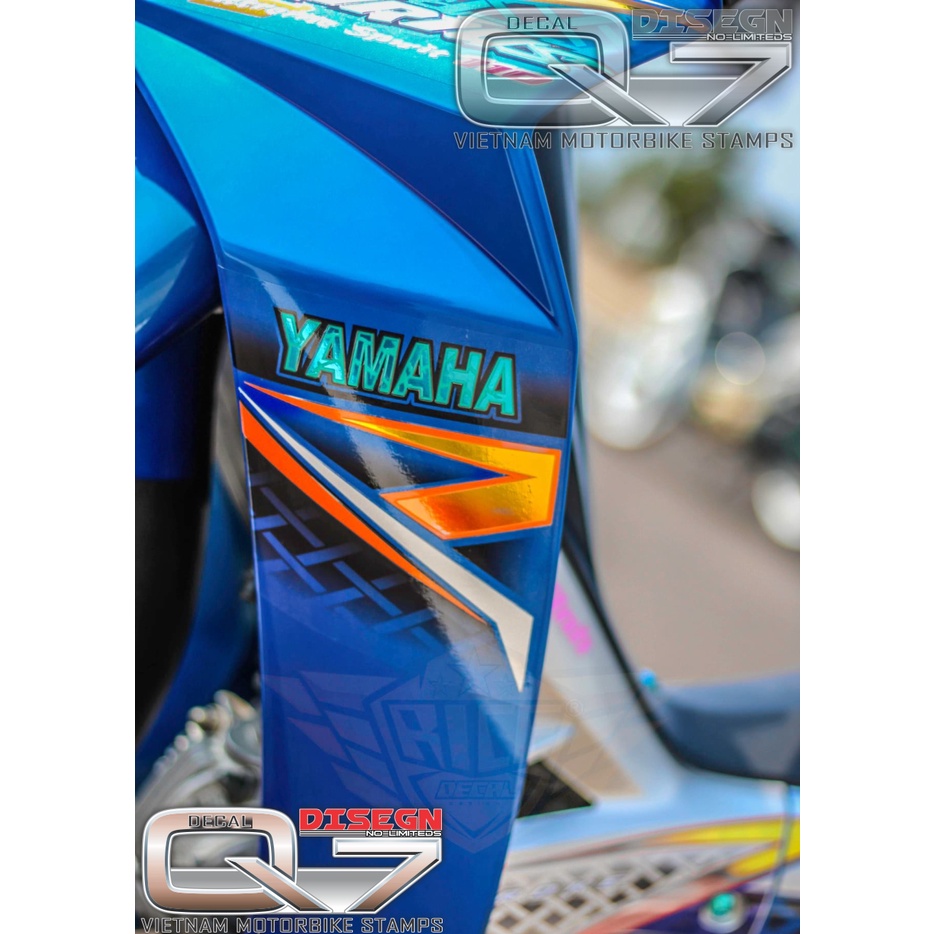 Tem Rời Sirius 110 Xanh Bạc