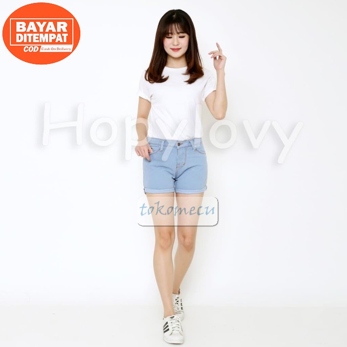 Quần Short Jean Nữ Mùa Đông VF175 Bjd