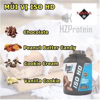 Iso hd 100% pure isolate protein - sữa whey hỗ trợ tăng cơ bắp bpi - ảnh sản phẩm 2