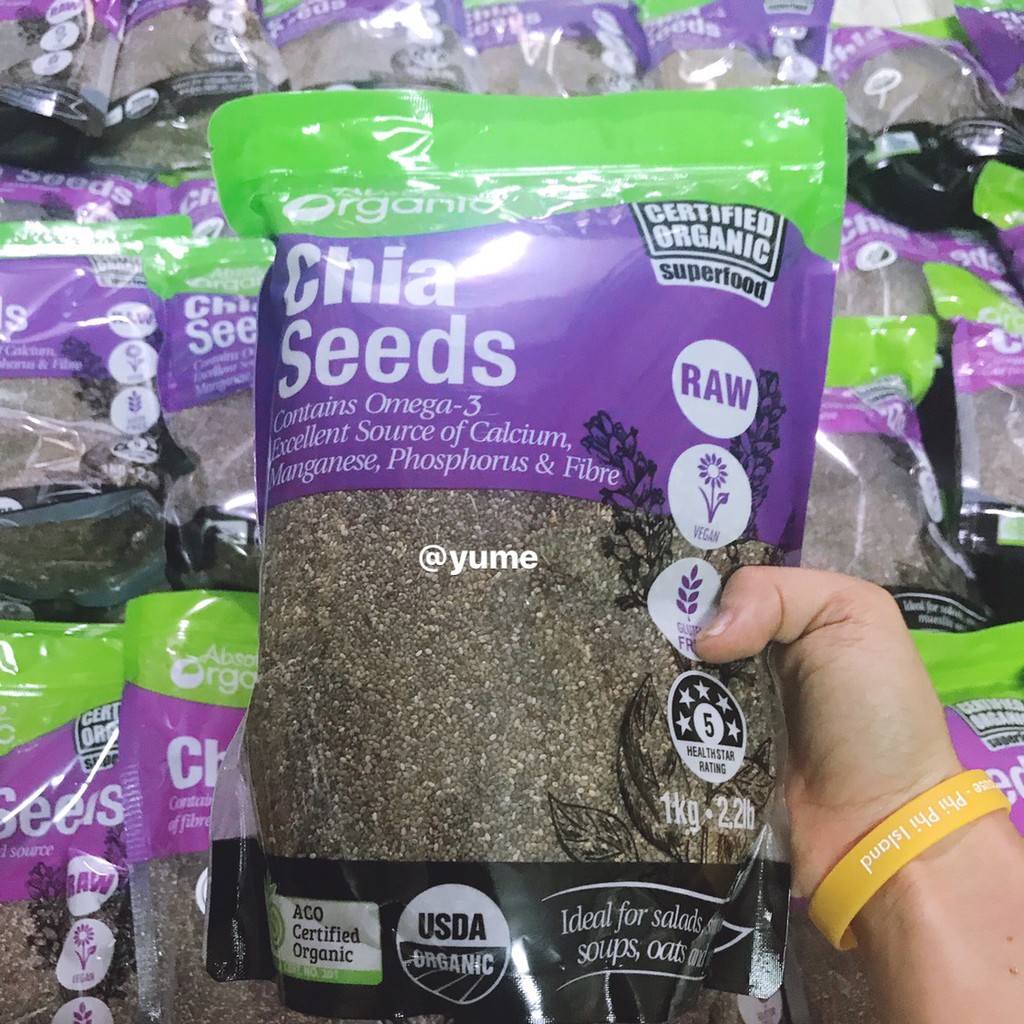 HẠT CHIA ÚC NHẬP KHẨU 1KG