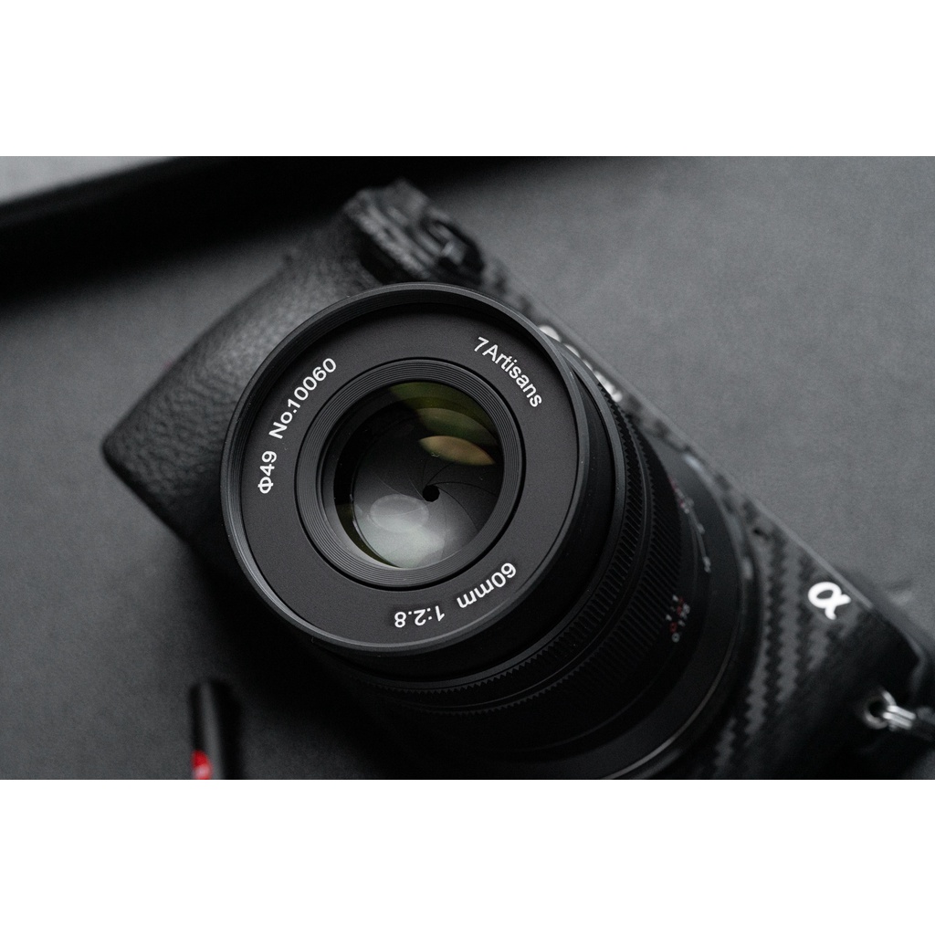 [SẴN] Ống kính 7Artisans 60mm F2.8 Mark II - Macro 1:1 dùng cho Sony, Fujifilm, Canon EOS-M, Nikon Z, Pana/Olympus M4/3