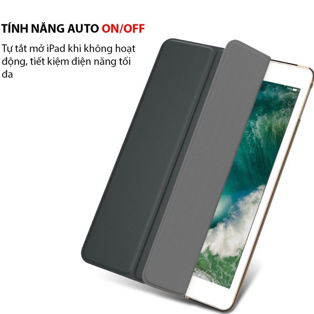 [SALE] Ốp iPad Màu Đen Trong Mờ Tuyệt Đẹp | BigBuy360 - bigbuy360.vn