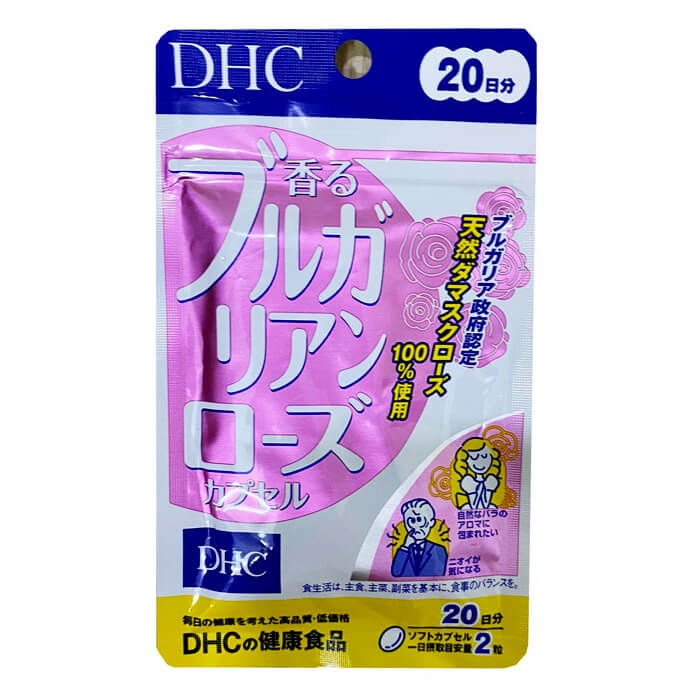 Viên Uống Hoa Hồng Thơm Cơ Thể DHC 20 Viên - Nhật Bản