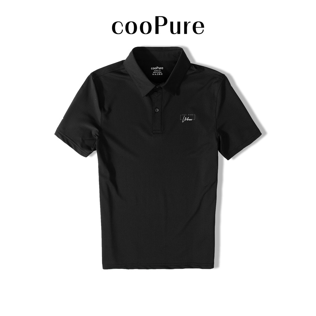 Áo thun polo nam cooPure vải Rayon màu xanh ghi, thiết kế trẻ trung NO.1235 (5 màu) | BigBuy360 - bigbuy360.vn