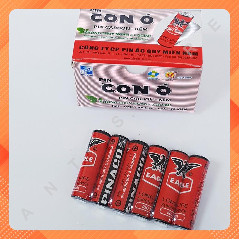 PIN AA CON Ó HỘP 24 CỤC PIN CARBON