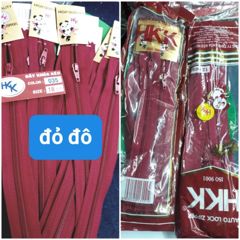 6-12 sợi Dây kéo quần tây HKK