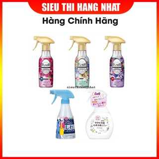 Xịt thơm kháng khuẩn và làm phẳng quần áo