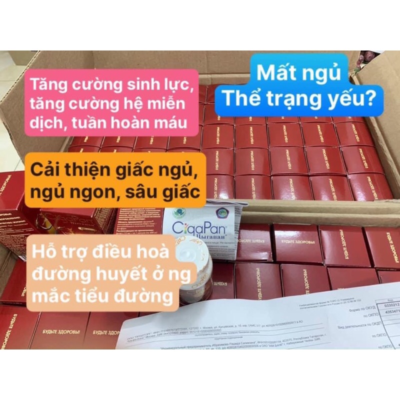 Thực phẩm bảo vệ sức khỏe nhung hươu Cigapan nga