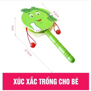 xúc xắc gỗ cho bé