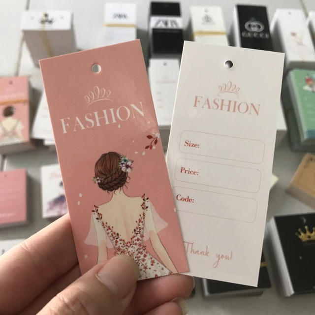 TAG - Mác quần áo new fashion