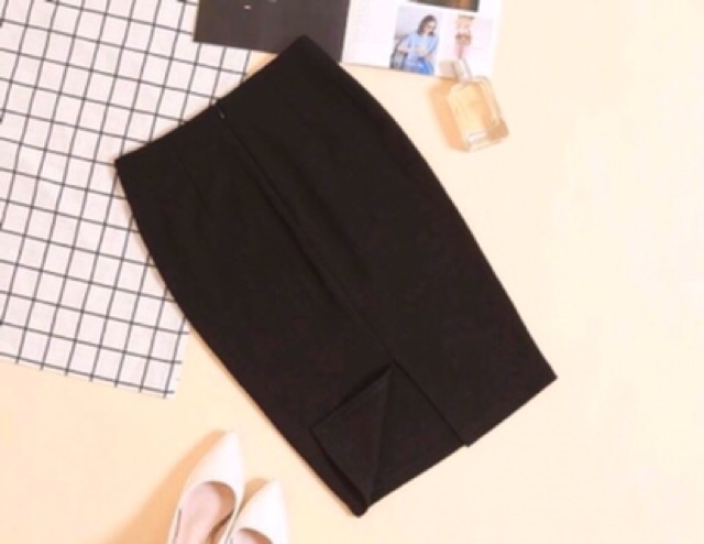 CHÂN VÁY BÚT CHÌ CHẤT UMI DÀY DẶN | BigBuy360 - bigbuy360.vn