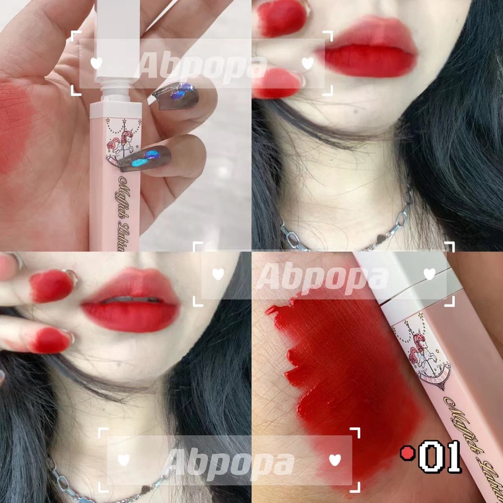 Giao Thông ABPOPA® Son Bóng Dưỡng Ẩm Mềm Mại Tự Nhiên Lâu Trôi Hydrat Hóa