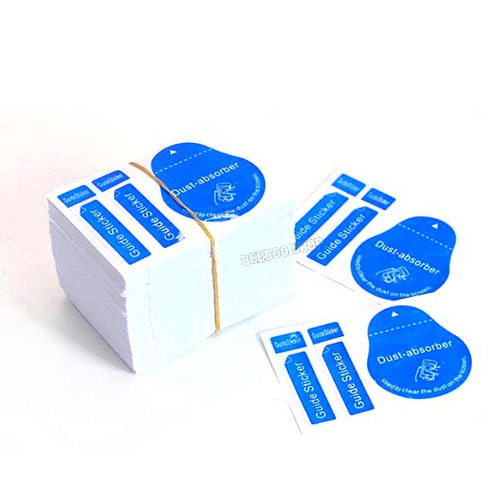 Bộ giấy lau kèm miếng dính bụi vệ sinh bề mặt hỗ trợ dán PPF trên ô tô - AUTO6