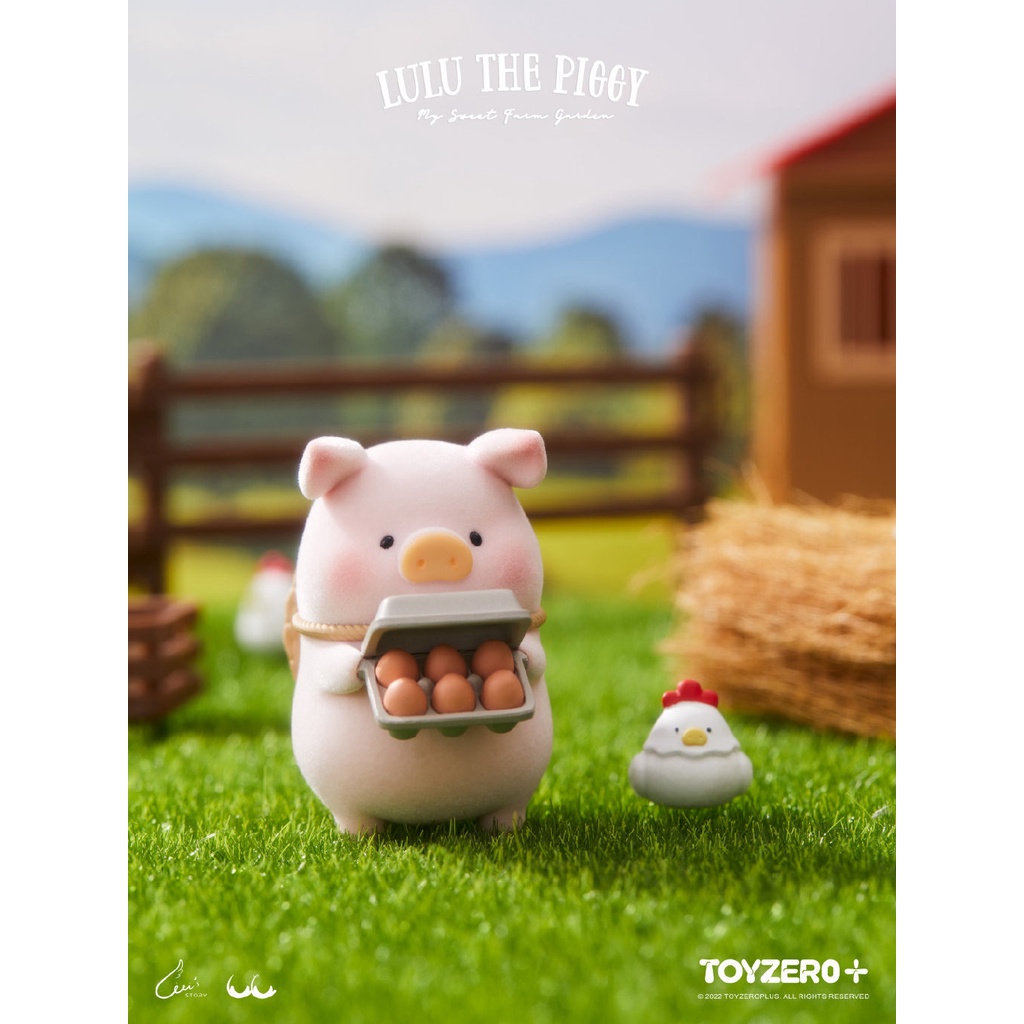 Mô Hình Đồ Chơi Nhân Vật pop mart popmart art lulu the Pig my sweet farm series 52 Dễ Thương
