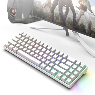 Bàn phím RK71 cơ PRO GAMING RGB Bluetooth không dây nhỏ gọn, Led nền RGB cực đẹp