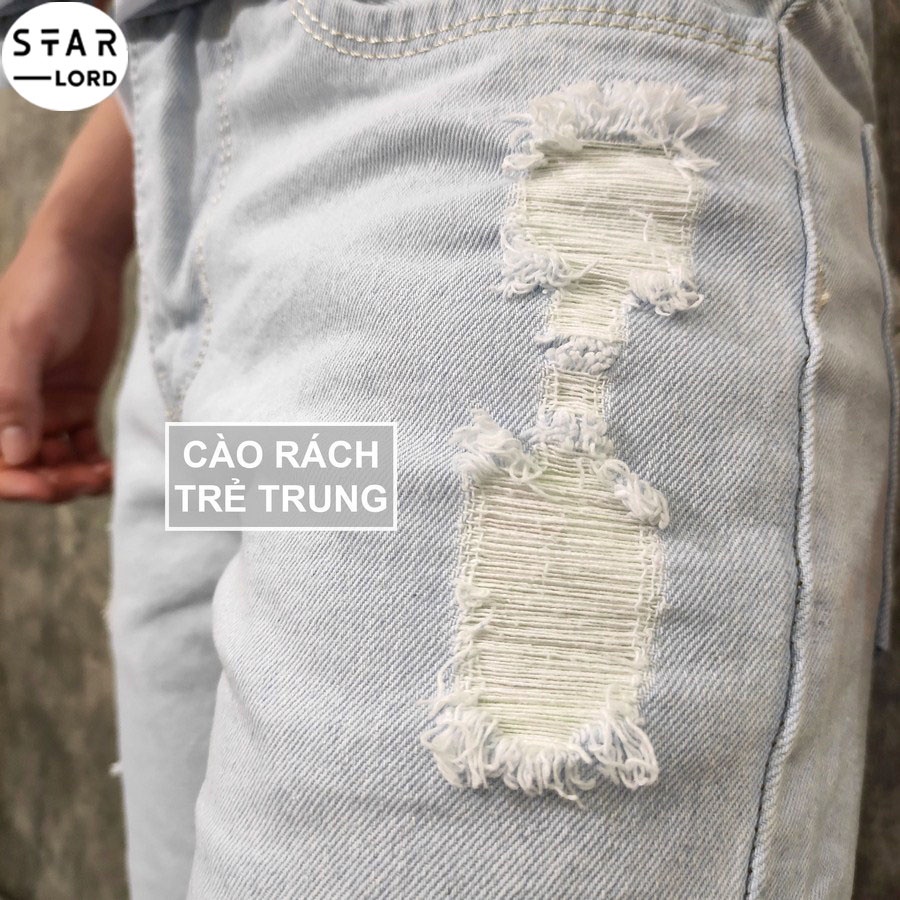 Quần short nam vải jean dày đẹp chuẩn form dáng SL32 StarLord