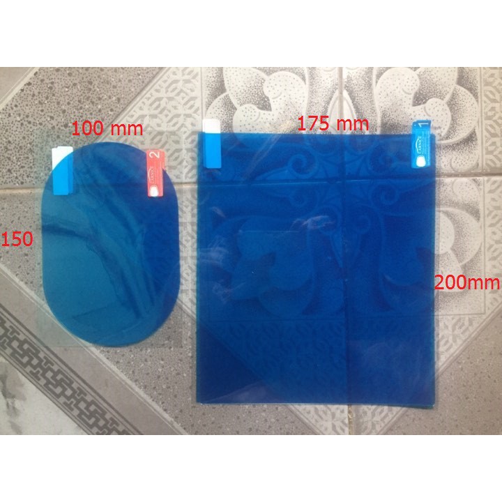 Combo 4 miếng dán chống nước gương chiếu hậu và cửa sổ ô tô