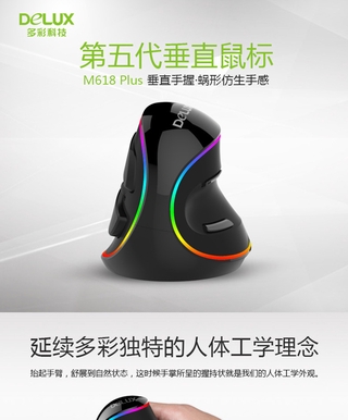 Chuột Quang Có Dây M 618 Plus