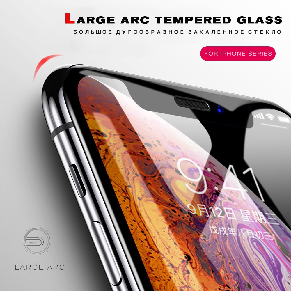 Kính cường lực 9H siêu mỏng bảo vệ toàn màn hình cho for iPhone 14 Pro Max 13 Pro Max 12Pro Max 12mini 11 pro Max XR XS Max X 8 7 Plus